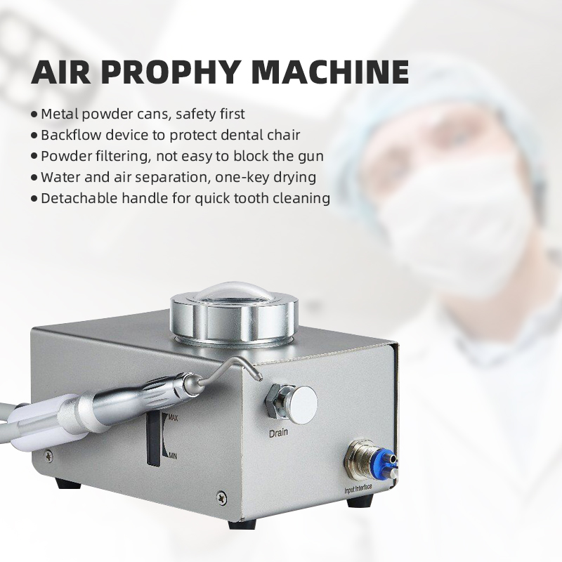 Desk type dental sandblaster air polisher dental sandblasting machine air prophy for teeth cleaning-TK Dental 3