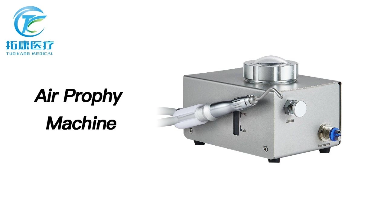 Desk type dental sandblaster air polisher dental sandblasting machine air prophy for teeth cleaning-TK Dental 1