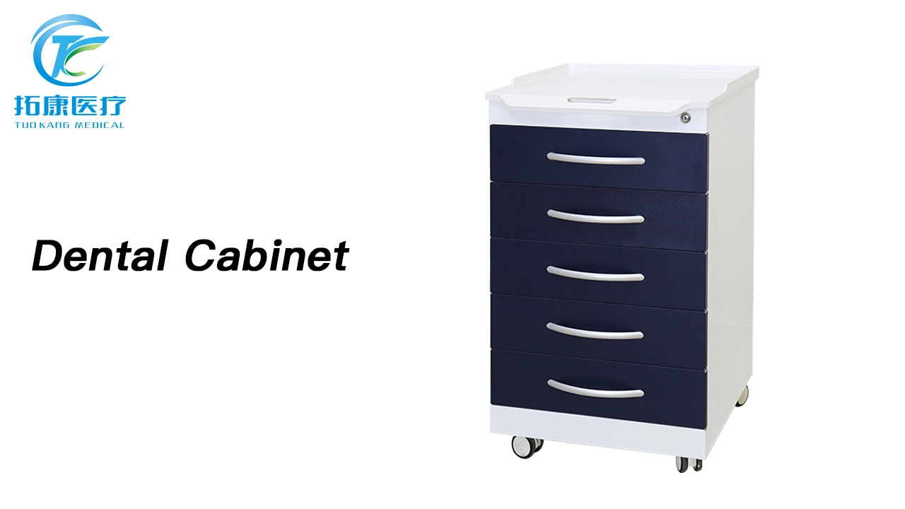 Stainless steel movable dental furniture trolley mobile dental clinic cabinet 1