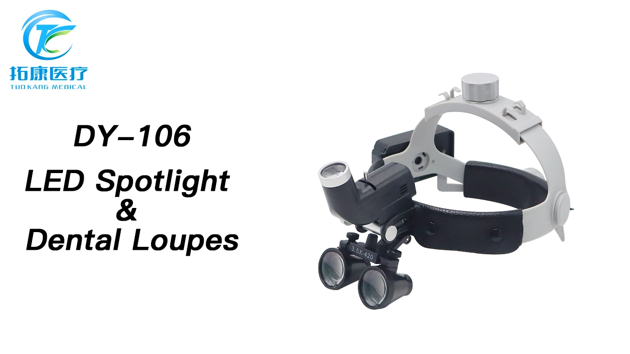 Surgical Headband Binocular Loupes Headlight from Tuo Kang Medical 1