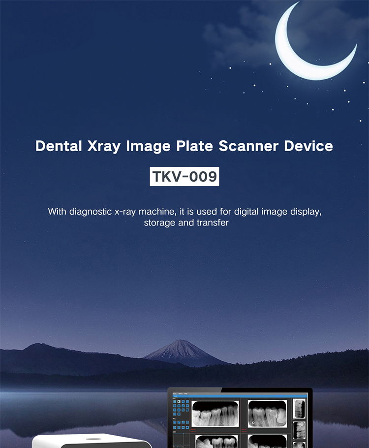 TKV-009 Dental Digital Intra Oral Xray PSP Phosphor X-ray Imange Plate Scanner Imaging System 2