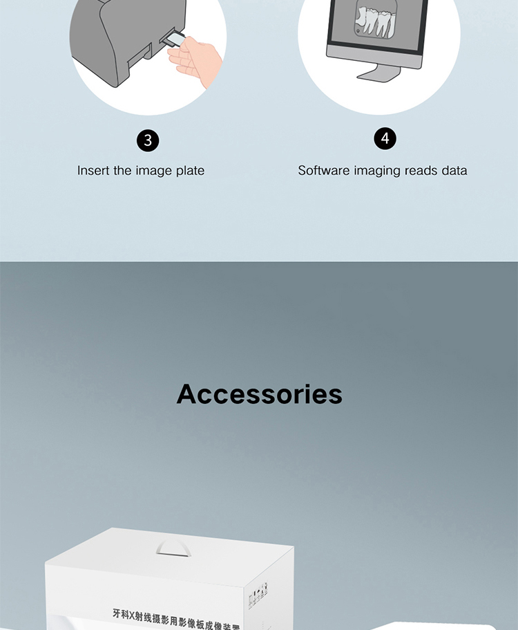 TKV-009 Dental Digital Intra Oral Xray PSP Phosphor X-ray Imange Plate Scanner Imaging System 10