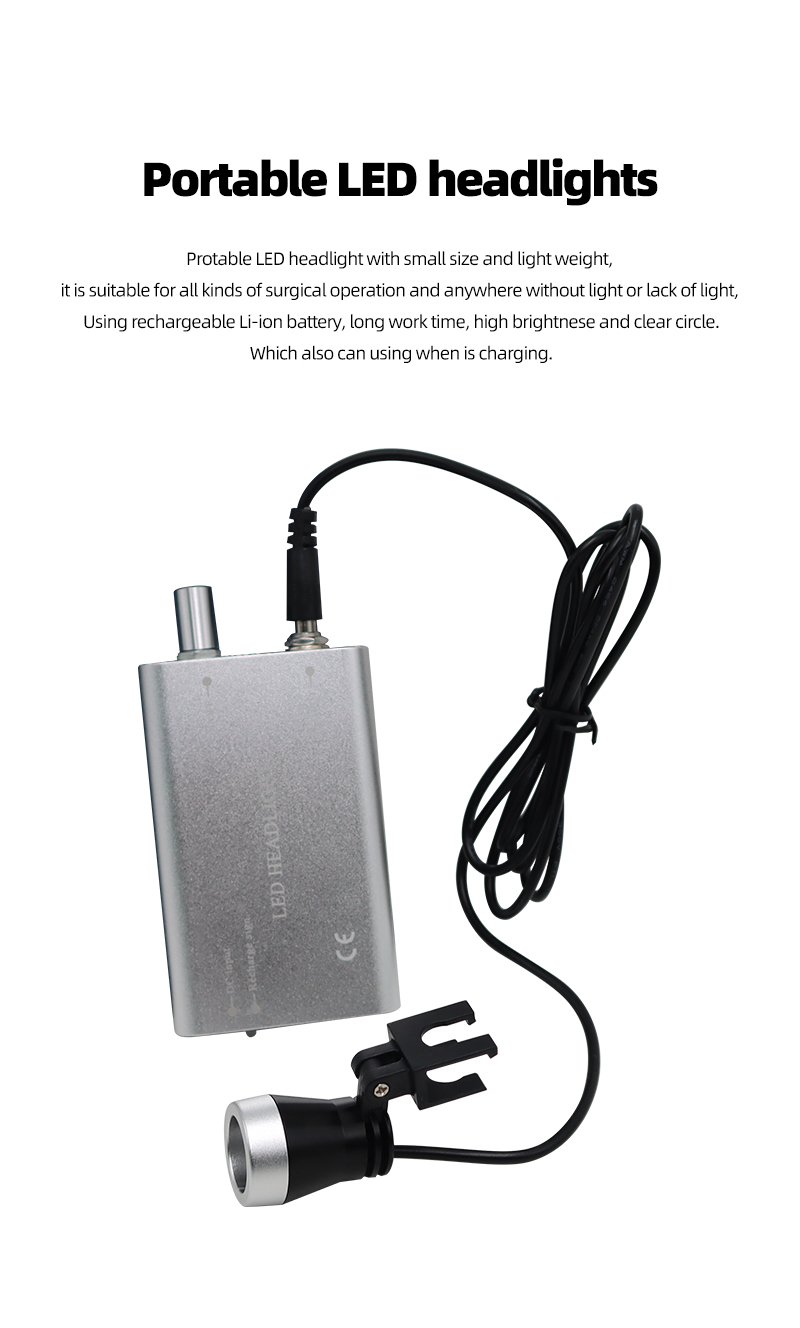 Hot Sales TKLP-027 Dental Loupes&LED Spotlight Magnifier 2.5X, 3.5X available for myopia-TK dental 8