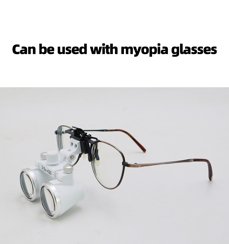 Hot Sales TKLP-027 Dental Loupes&LED Spotlight Magnifier 2.5X, 3.5X available for myopia-TK dental 4