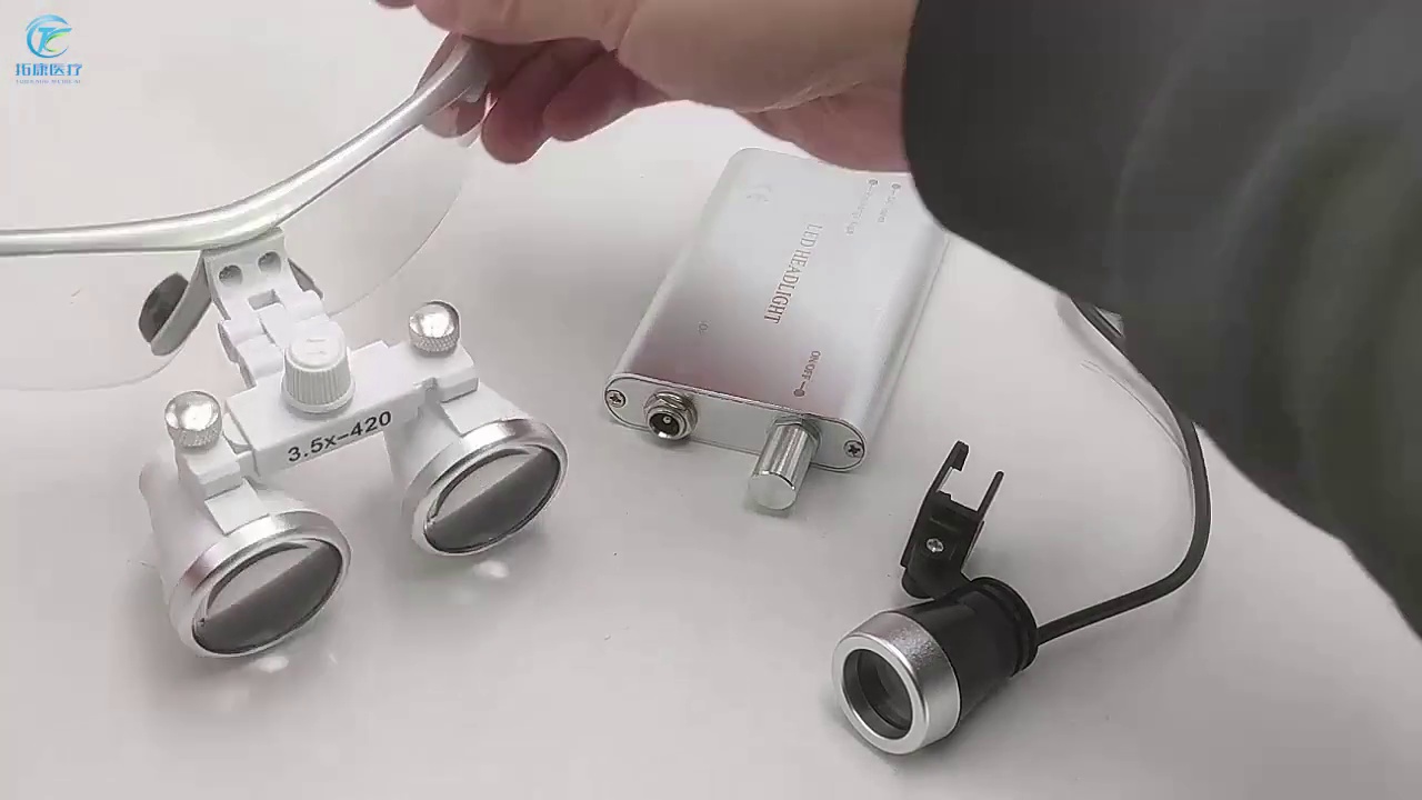 Hot Sales TKLP-027 Dental Loupes&LED Spotlight Magnifier 2.5X, 3.5X available for myopia-TK dental 12