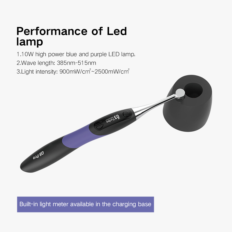 Dental Equipments Composite Resin Cure Q8 Pro LED Curing Lamp Dental Light Curing Machine 4