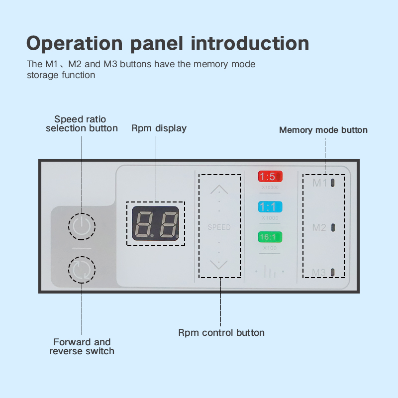 Dental Equipment Manufacturer TKE-001 Dental Electric Motor Using in Dental Lab/ Clinic 7