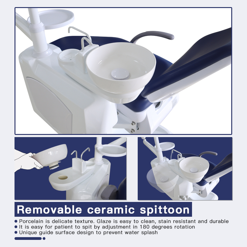 Good price comfortable comprehensive dental unit chair set 7