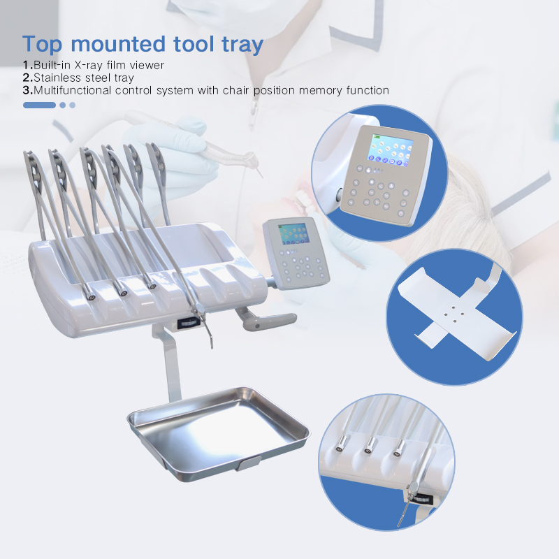Best Tuo Kang TK-705 Dental Uint Chair With The Function of Exchanging Left and Right Hands Factory Price - 5