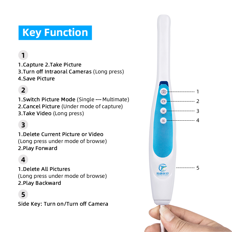 TKIC-004 Dental equipment intraoral camera dental 17 inch touch screen-TK Dnetal 5