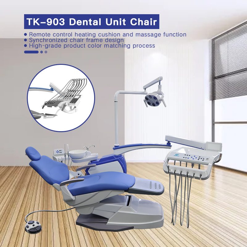 Tuo Kang TK-903 Remote Control Heating Cushion & Massage Function Dental Unit Chair 2