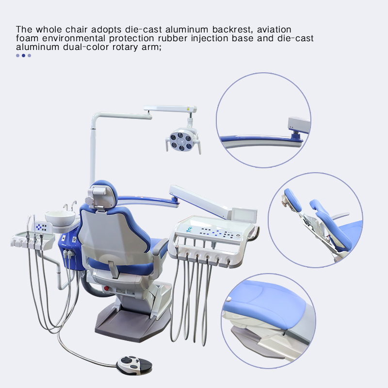 Tuo Kang TK-903 Remote Control Heating Cushion & Massage Function Dental Unit Chair 4