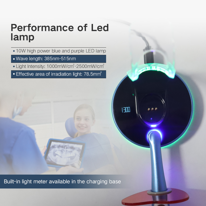 Dental Light Cure Lamp Composite Resin Machine LED UV Glue Curing Light Dental Clinic-TK Dental 5