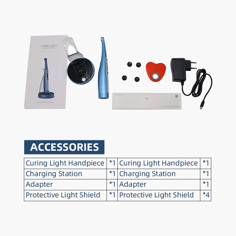 Dental Light Cure Lamp Composite Resin Machine LED UV Glue Curing Light Dental Clinic-TK Dental 10