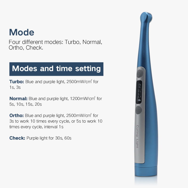 Dental Light Cure Lamp Composite Resin Machine LED UV Glue Curing Light Dental Clinic-TK Dental 8