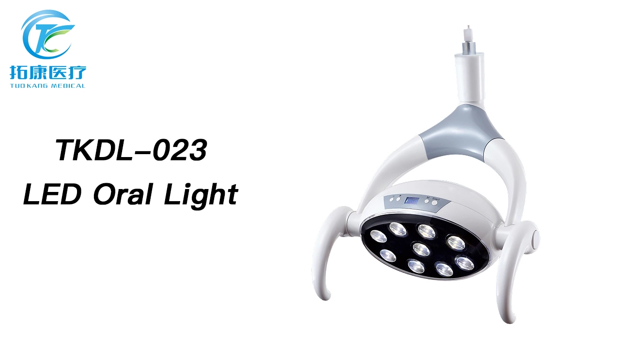 Dental LED Light TKDL-023 Oral Light with 9 High Power LED for Dental Chair Double Color Temperature-TK Dental 1