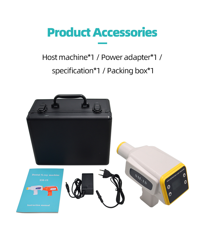 Dental Portable X-Ray Rayer Oral Sensor Suite In Digital Imaging System SM-1S (LCD screen) type Handheld X-ray  Machine 16
