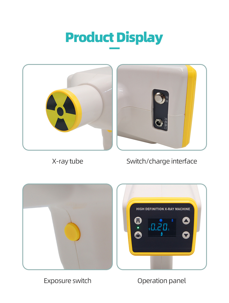 Dental Portable X-Ray Rayer Oral Sensor Suite In Digital Imaging System SM-1S (LCD screen) type Handheld X-ray  Machine 10