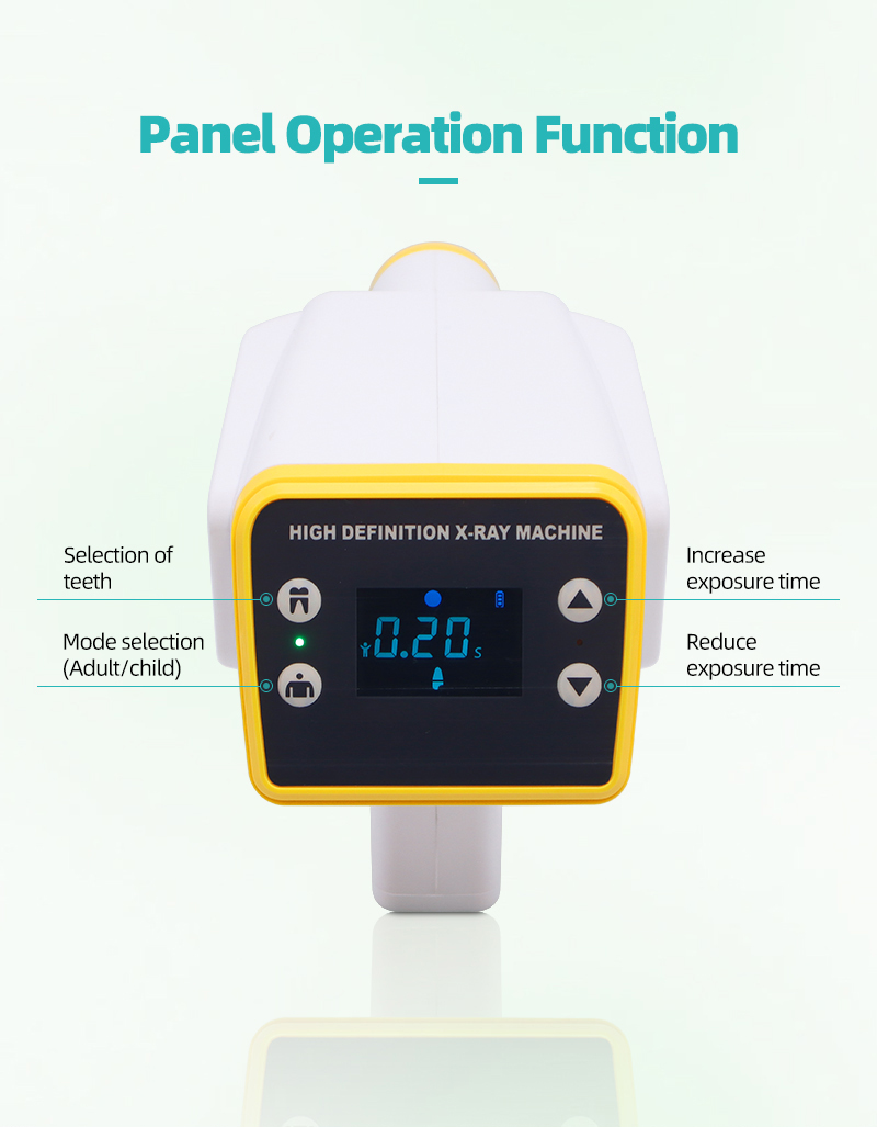Dental Portable X-Ray Rayer Oral Sensor Suite In Digital Imaging System SM-1S (LCD screen) type Handheld X-ray  Machine 12