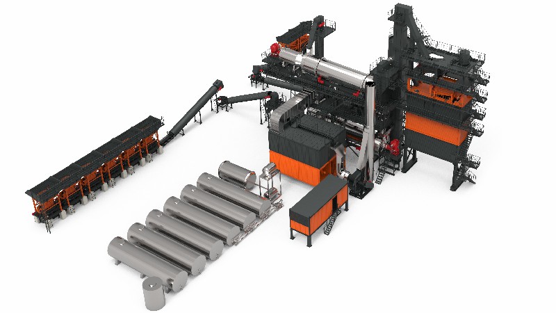 TSC Series Recycling Asphalt Mixing Plant 4