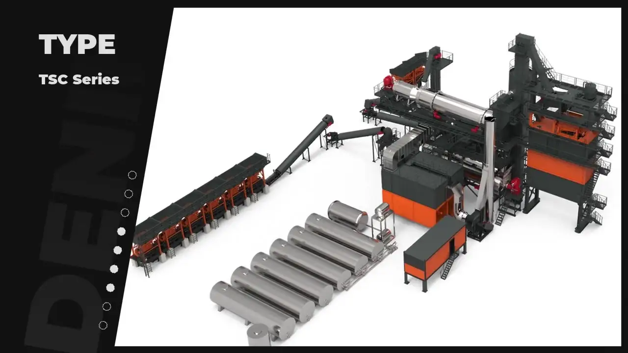 TSC Series Recycling Asphalt Mixing Plant 1