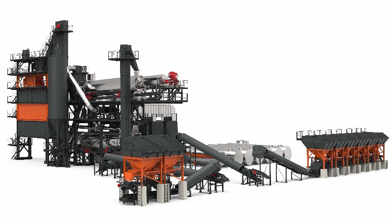 TSC Series Recycling Asphalt Mixing Plant 7