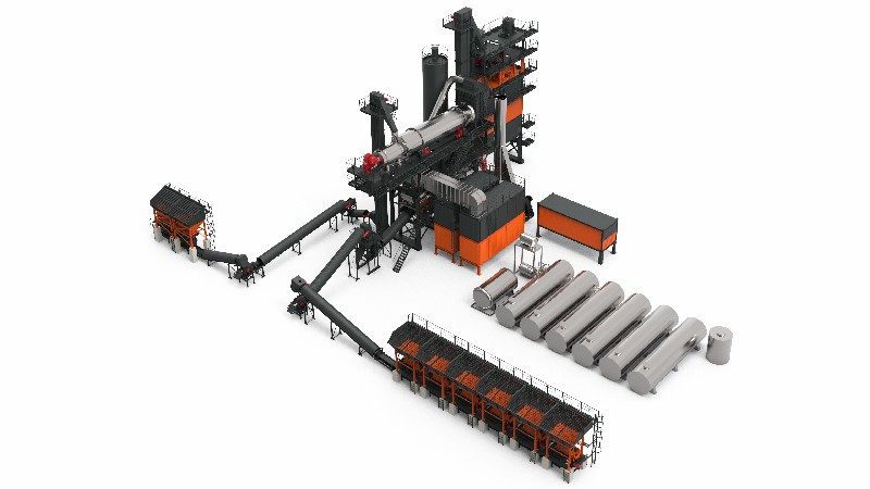 TSC Series Recycling Asphalt Mixing Plant 5