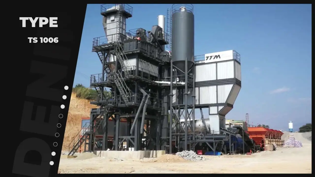 TS Series Recycling Asphalt Mixing Plant Mchine 1