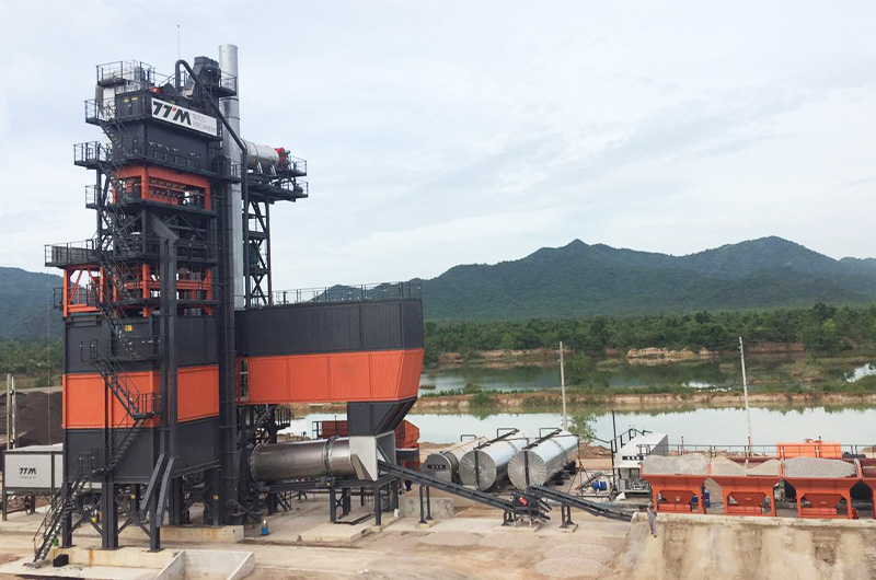 TS Series Recycling Asphalt Mixing Plant Mchine 12
