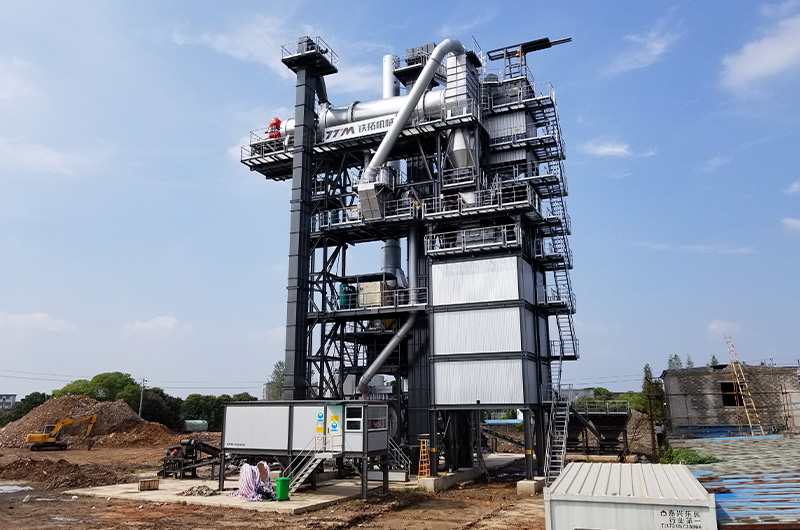 TS Series Recycling Asphalt Mixing Plant Mchine 18