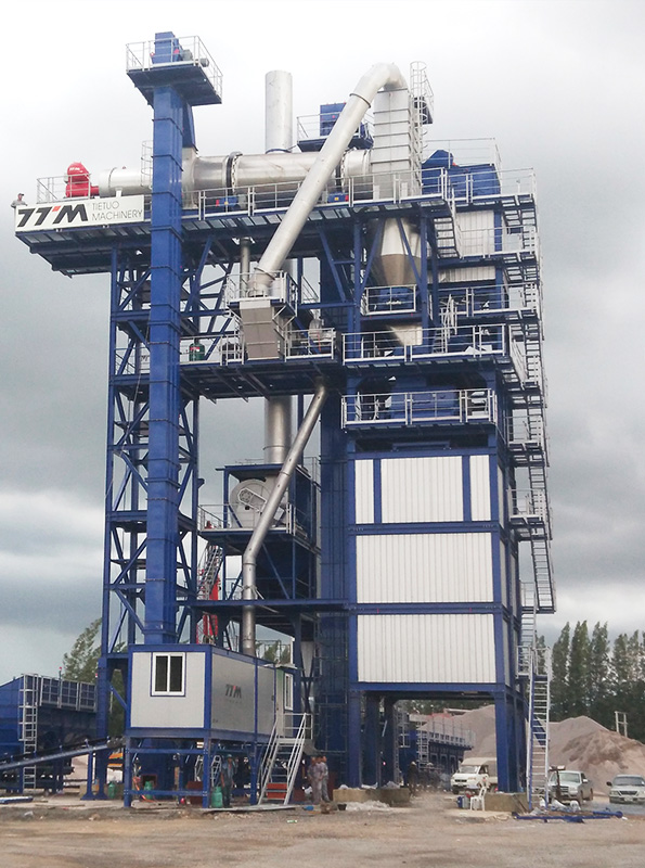 TS Series Recycling Asphalt Mixing Plant Mchine 9