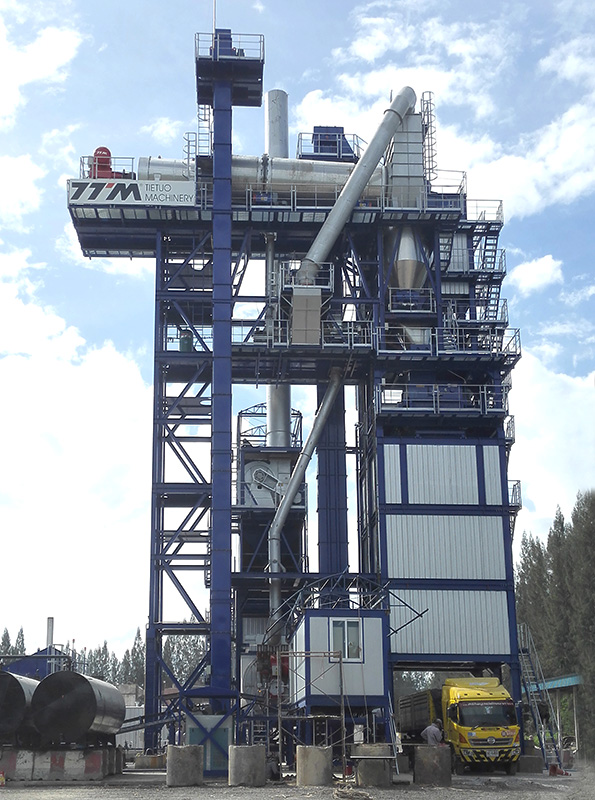 TS Series Recycling Asphalt Mixing Plant Mchine 8