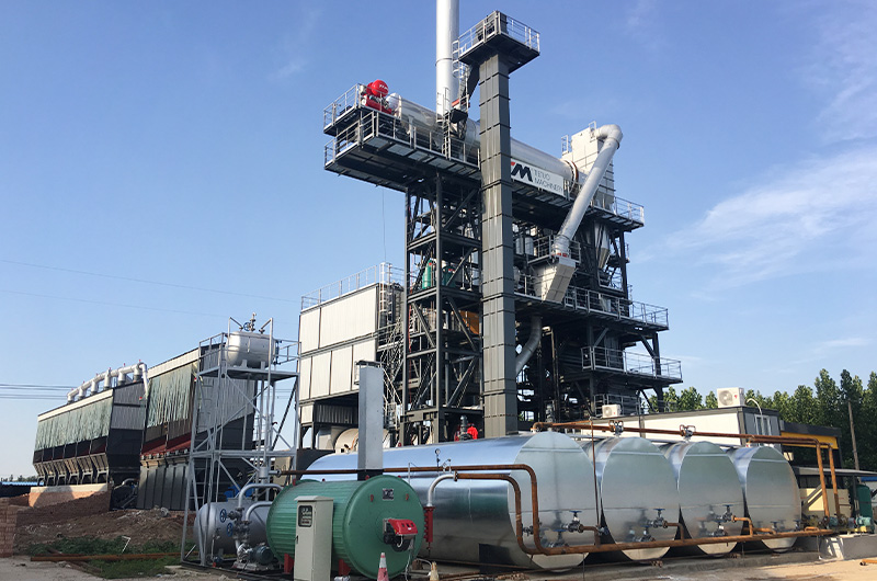 TS Series Recycling Asphalt Mixing Plant Mchine 25