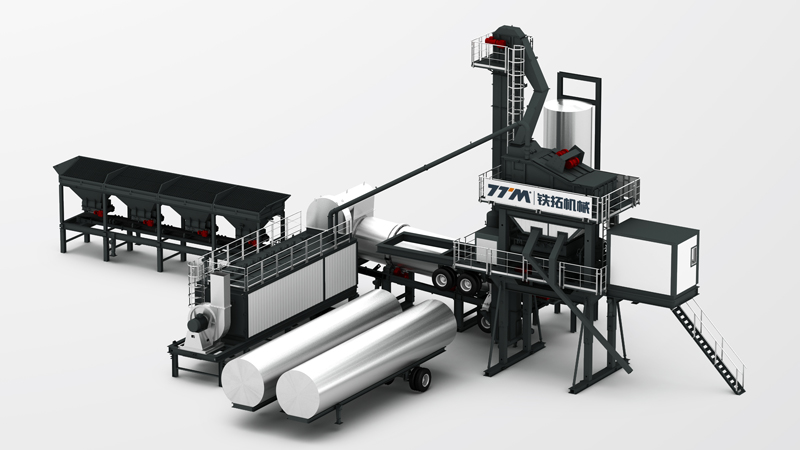 YLB1500 Mobile Asphalt Mixing Plant 2