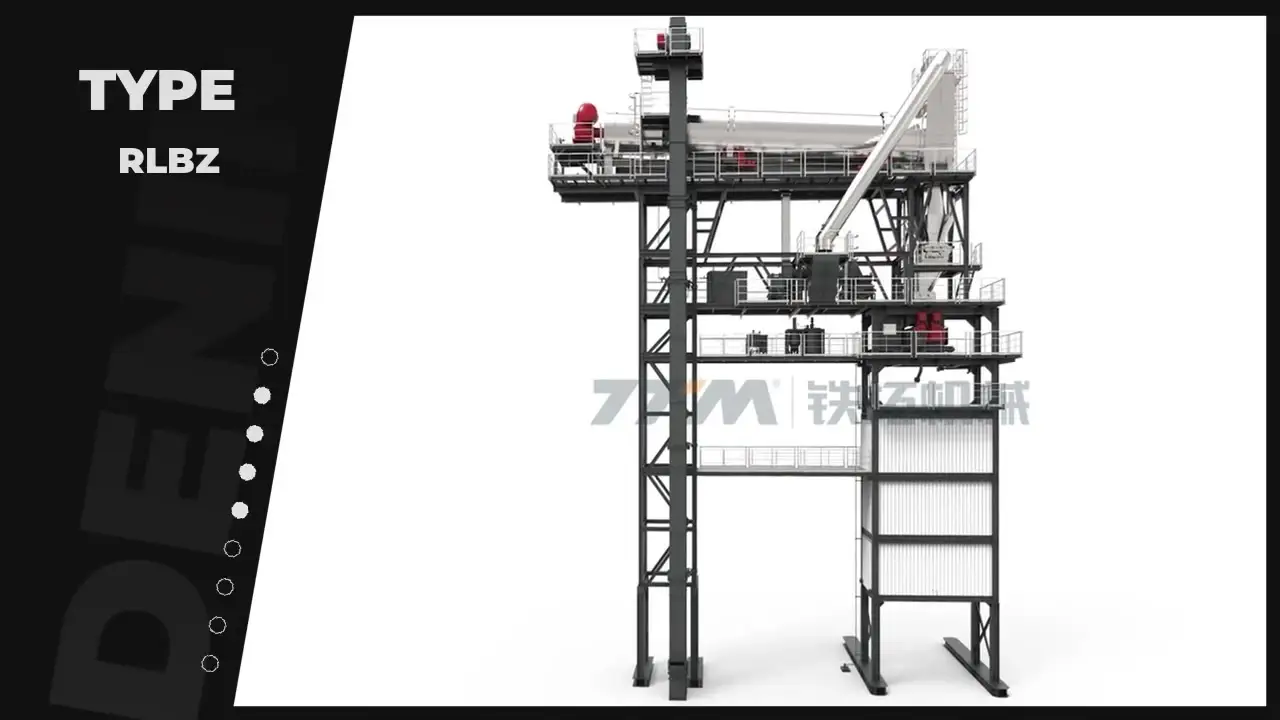 RLBZ Series Recycling Asphalt Mixer Plant 1