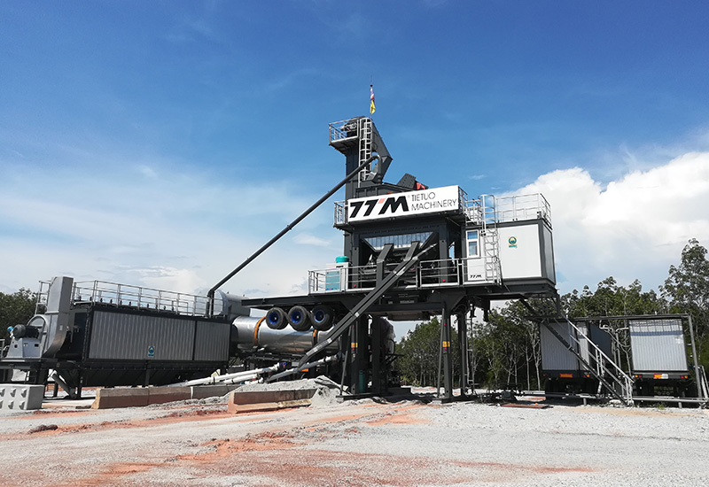 YLB1500 Mobile Asphalt Mixing Plant 11