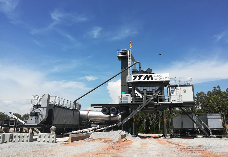 YLB1500 Mobile Asphalt Mixing Plant 10