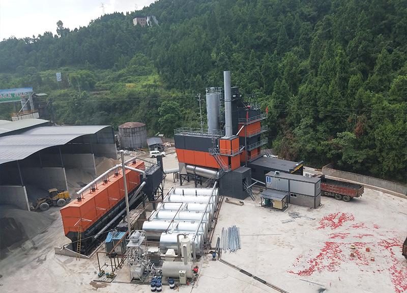 LBE Stationary Mixed Asphalt Mixer Plant 3