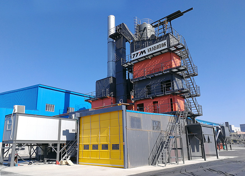 LBE Stationary Mixed Asphalt Mixer Plant 2