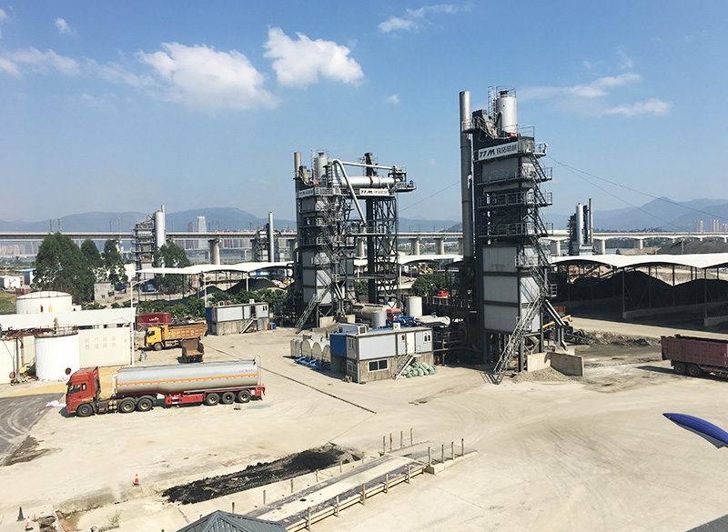 GLB Stationary Under-storage Asphalt Mixer Plant 4