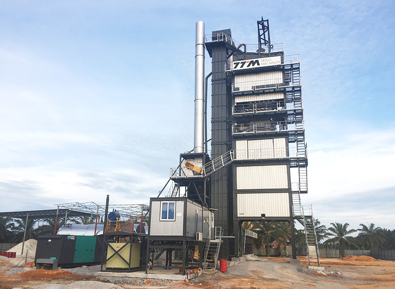 GLB Stationary Under-storage Asphalt Mixer Plant 5