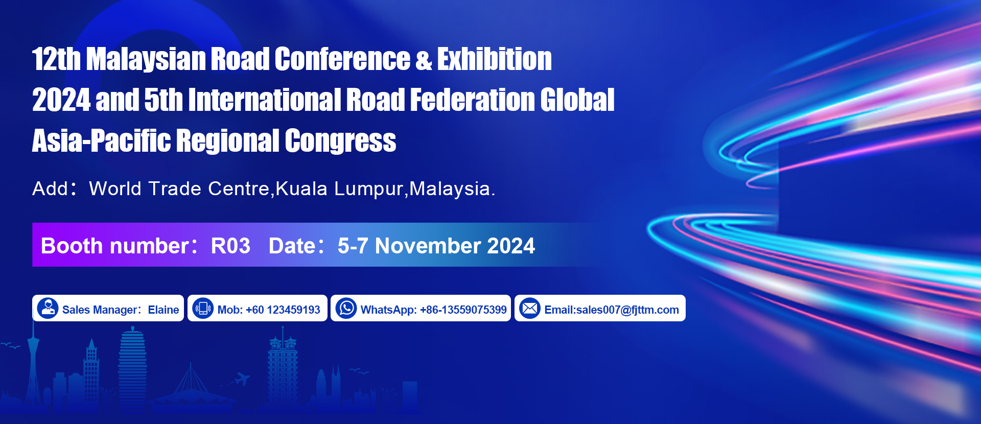 12th Malaysian Road Conference & Exhibition 2024 and 5th International Road Federation Global Asia-Pacific Regional Cong 1