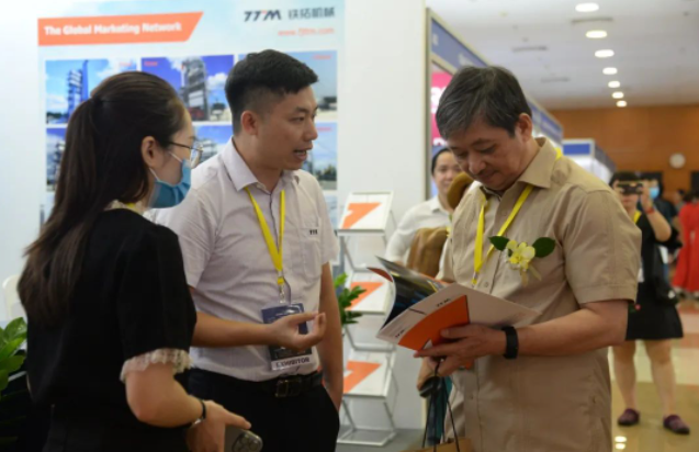 Tietuo Machinery Dressed up at Vietnam Construction Engineering and Mining Exhibition 4
