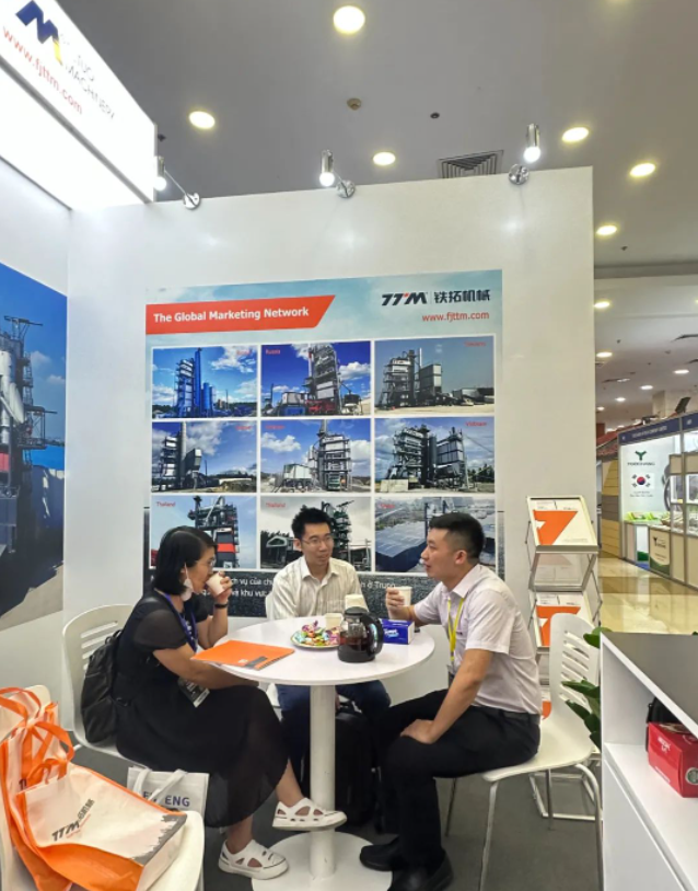 Tietuo Machinery Dressed up at Vietnam Construction Engineering and Mining Exhibition 5