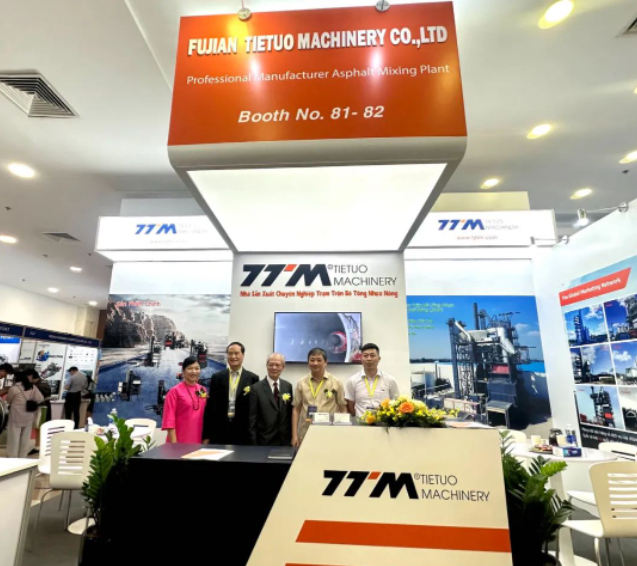 Tietuo Machinery Dressed up at Vietnam Construction Engineering and Mining Exhibition 6