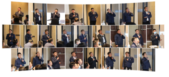 People who always succeed often arrive | Tietuo Machinery's 2022 annual marketing conference was held ceremoniously 3