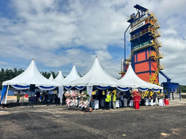 Tietuo Mechanical Asphalt Mixing Field Hard Power Drives Internationalization 1