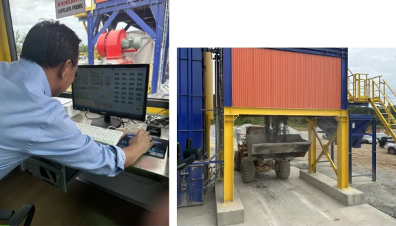 Tietuo Mechanical Asphalt Mixing Field Hard Power Drives Internationalization 3