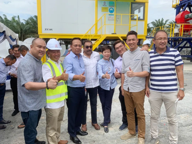 Tietuo Mechanical Asphalt Mixing Field Hard Power Drives Internationalization 7