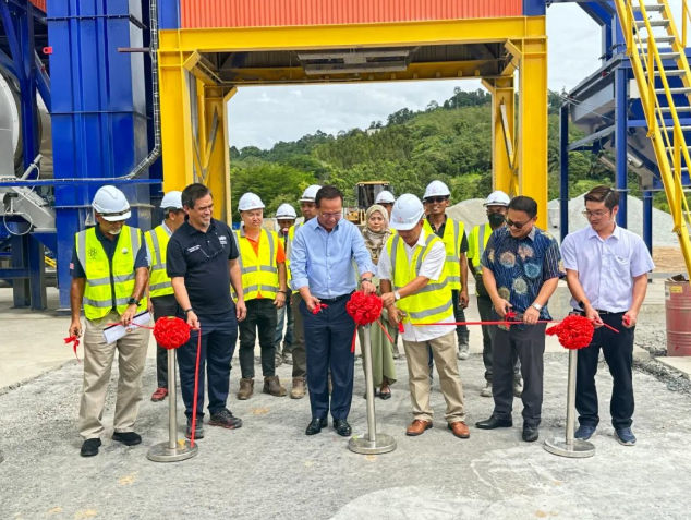 Tietuo Mechanical Asphalt Mixing Field Hard Power Drives Internationalization 2